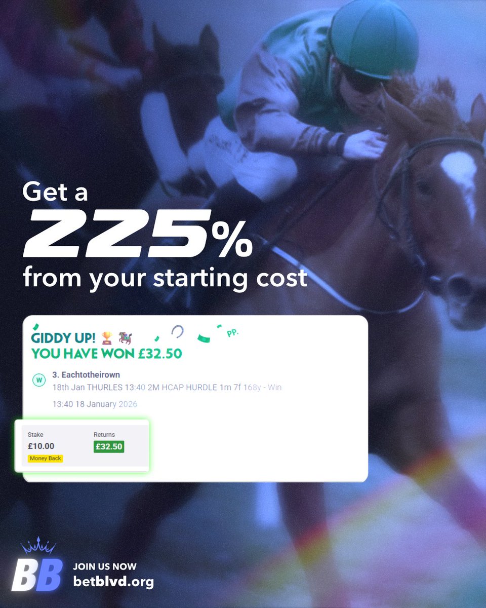 betblvd's tweet photo. Proof over promises. 📈🔥

From +22.5% to +182% returns — real slips, real payouts, real growth.
This is what smart, disciplined betting looks like.

Swipe through the wins 👉
Join the movement and start tracking progress, not hype.

Free picks waiting.
🔗 https://t.co/Anp7vsywak https://t.co/bIP5crNQdi