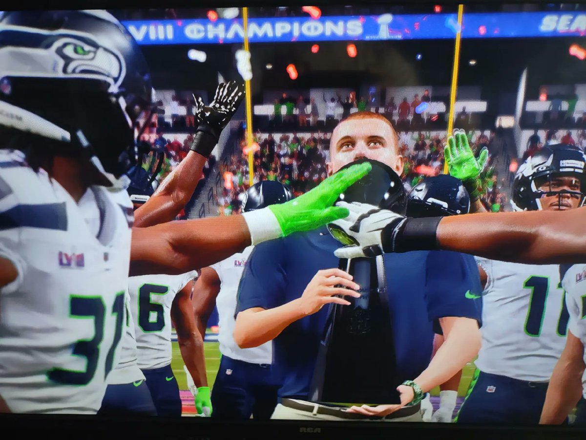 vantherebel's tweet image. My NFL Madden prediction.