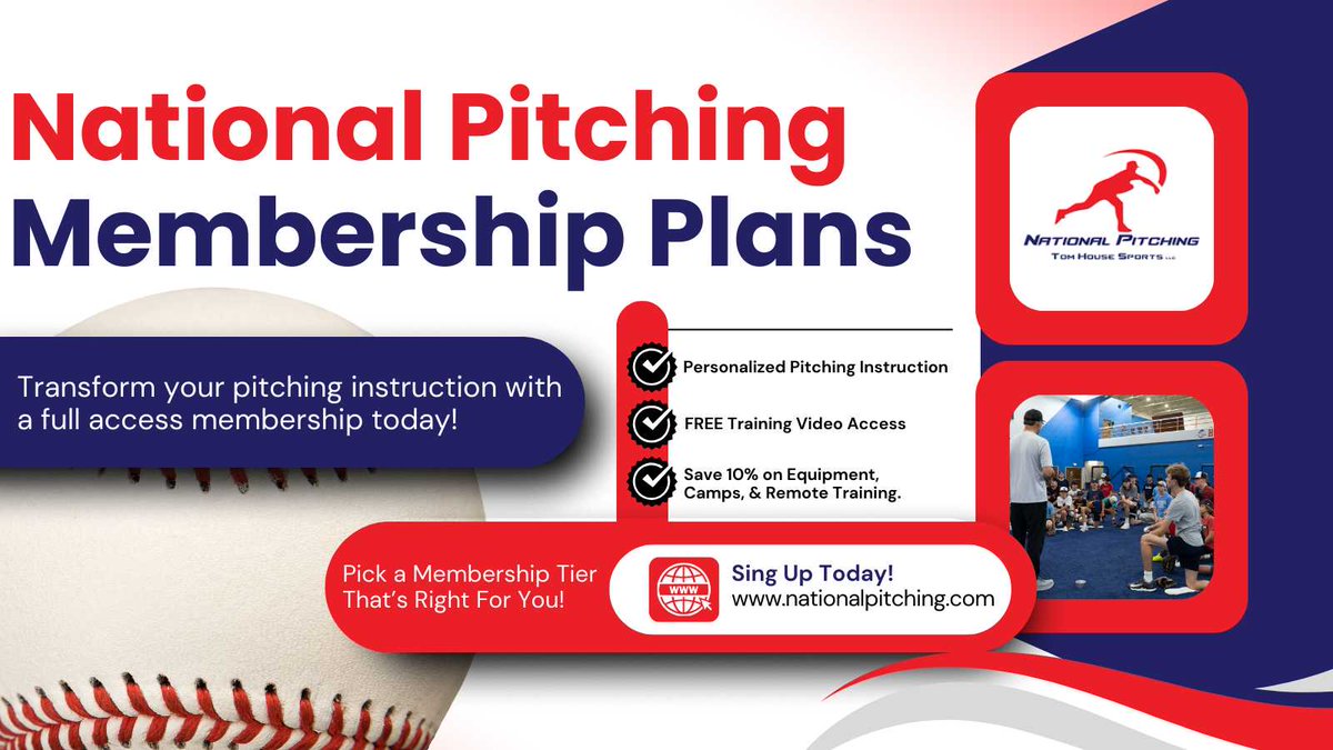 Ready to level up your development? 

Visit our website to explore National Pitching membership levels and choose the option that fits your goals. Train smarter and start progressing today.

#PitchingInstruction #PitchingLessons #YouthPitching
