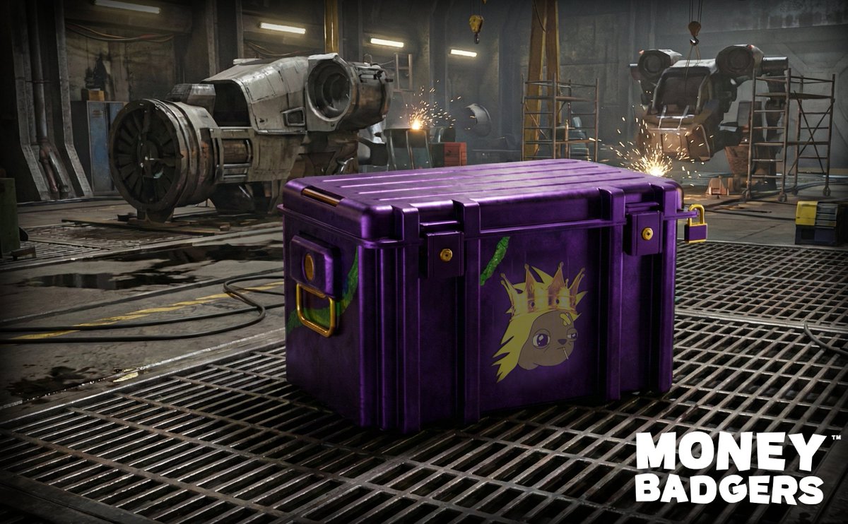 Dave’s been slaving away in the Money Badgers factory.

Who still needs a box?