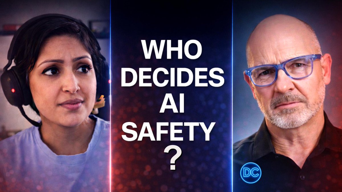 Who actually decides what “safe AI” means? 
Not just engineers. Not just CEOs. 
Power, policy, and profit are all in the room. 

Dr Rumman Chowdhury on #DisruptorConfessions breaks down who shapes AI safety, and who gets left out of the conversation. 

Now Streaming!