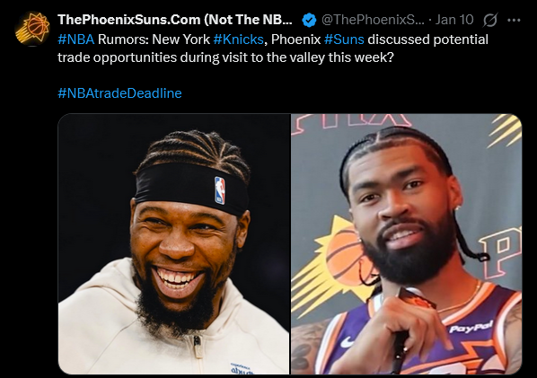 ThePhoenixSuns2's tweet photo. #KeepTheReceipts #TimeStampIt #Suns #Knicks #Yabusele #NBAtradeDeadline #NBA #NewYorkForever https://t.co/FQRY7zDxGz
