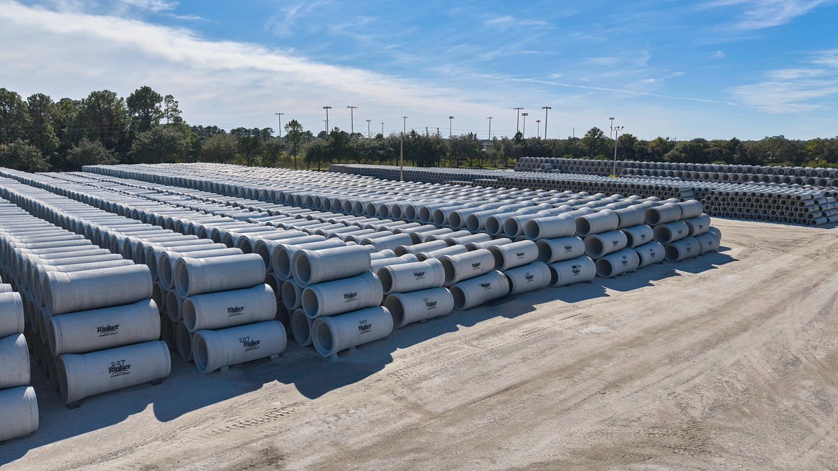 RinkerMaterials's tweet image. Rinker Materials RCP is built for strength and durability, offering a long service life, low maintenance, and job-site readiness. Its fire-resilient design and compatibility with jacking and microtunneling suit a wide range of applications. bit.ly/4dyOrbP #Durability