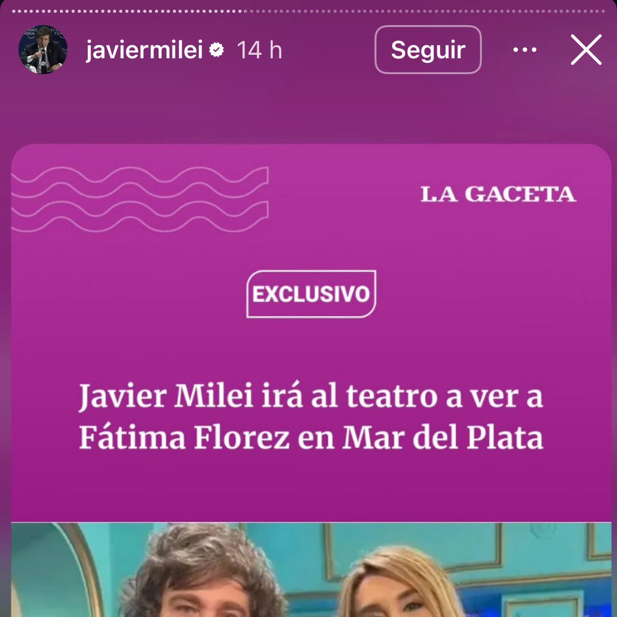 Brigadistas tratando de salvar la Patagonia / el Presidente contando que tiene un ratito para ir al teatro. Fin.