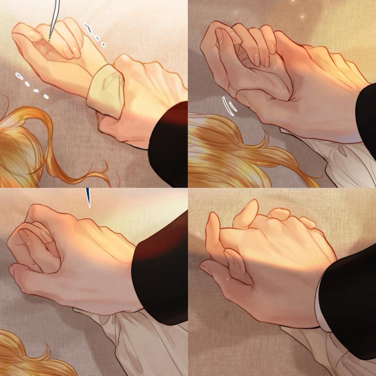 손깍지 라는행위 원래 이런 느낌을주나요  손목에서부터 타고올라서 벌려끼운게  진짜로