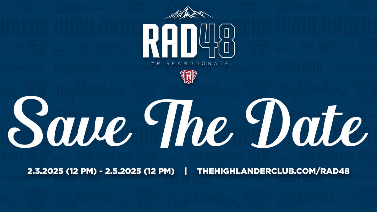 Radford Athletics tweet media