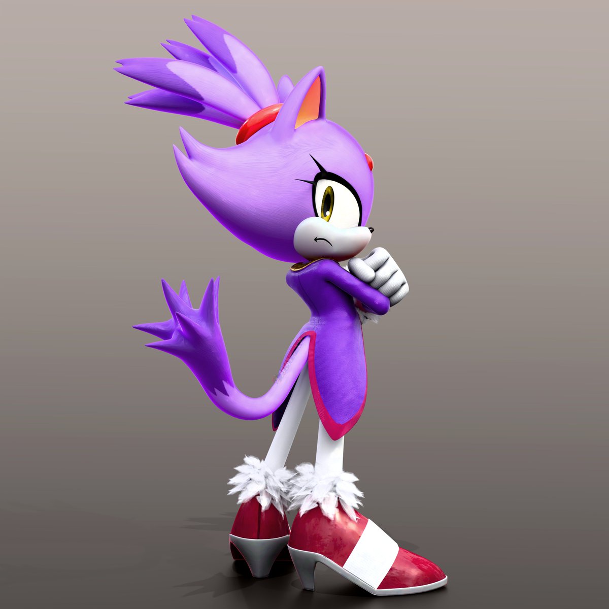 hunicrio's tweet photo. Blaze The Cat https://t.co/aWg3A8b0Z1