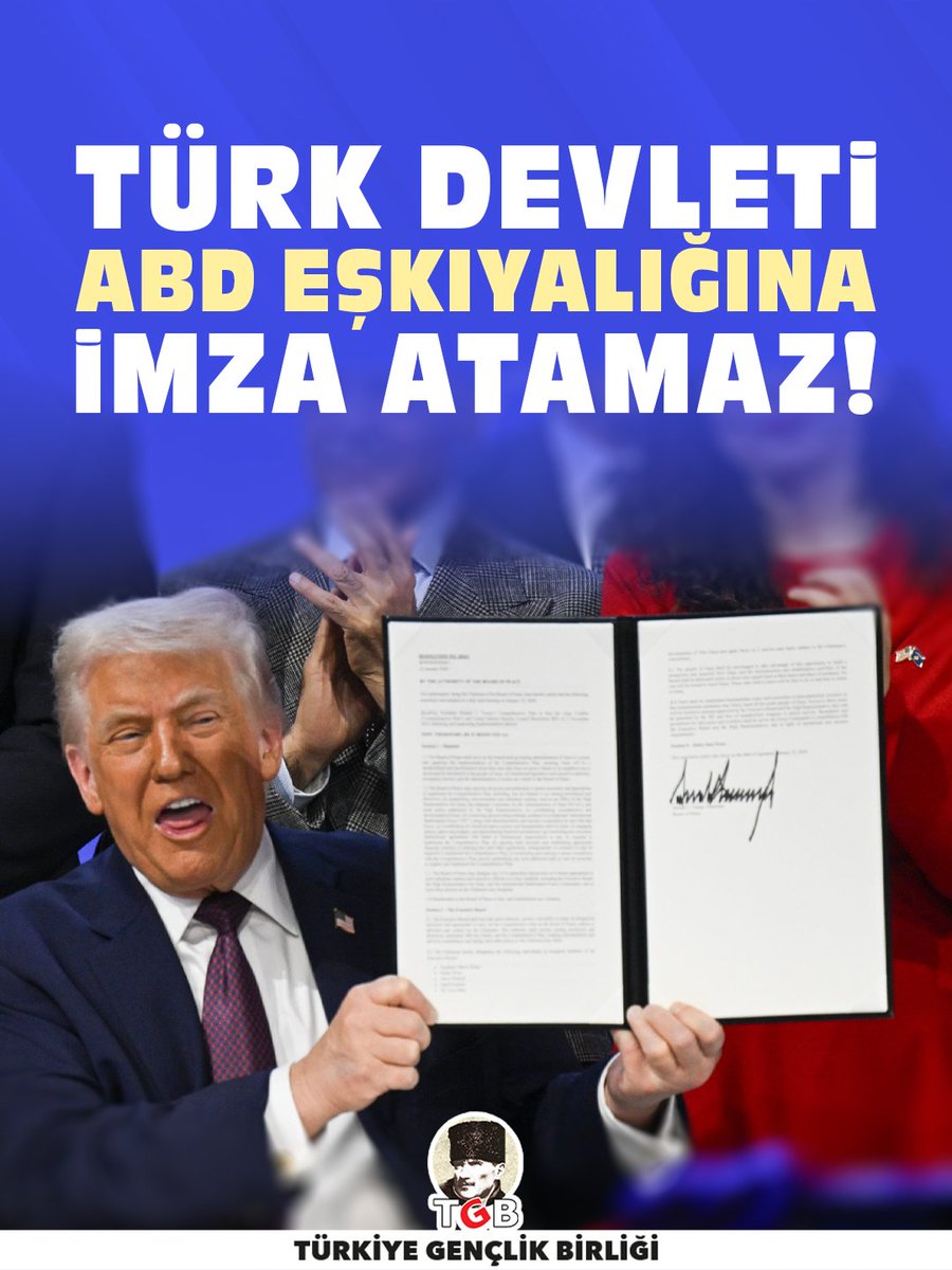 🔴TRUMP’IN SÖZDE “BARIŞ KURULU” ABD EŞKIYALIĞININ İMZASIDIR!

Trump'ın “Barış Kurulu”, ABD-İsrail saldırganlığını "barış" ile maskeleme girişimidir.

Filistin dostu olanlar, Filistin halkının direnişini kırmak ve bölgeyi siyonizmin saldırganlığına terk etmek için kurulan bu
