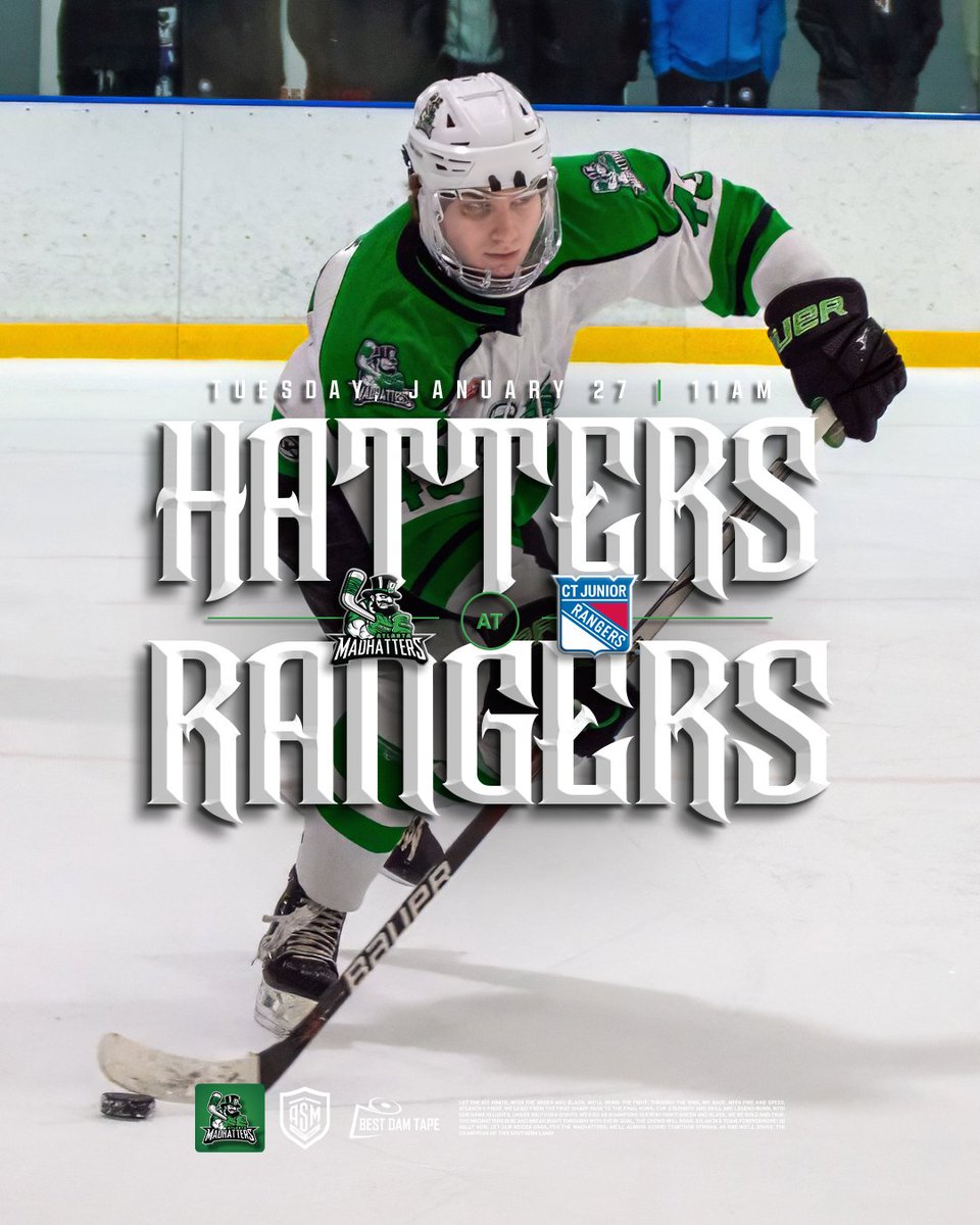 early afternoon hockey 😎
 
🆚 Rangers
⌚️ 11 AM
🖥️ Black Bear TV