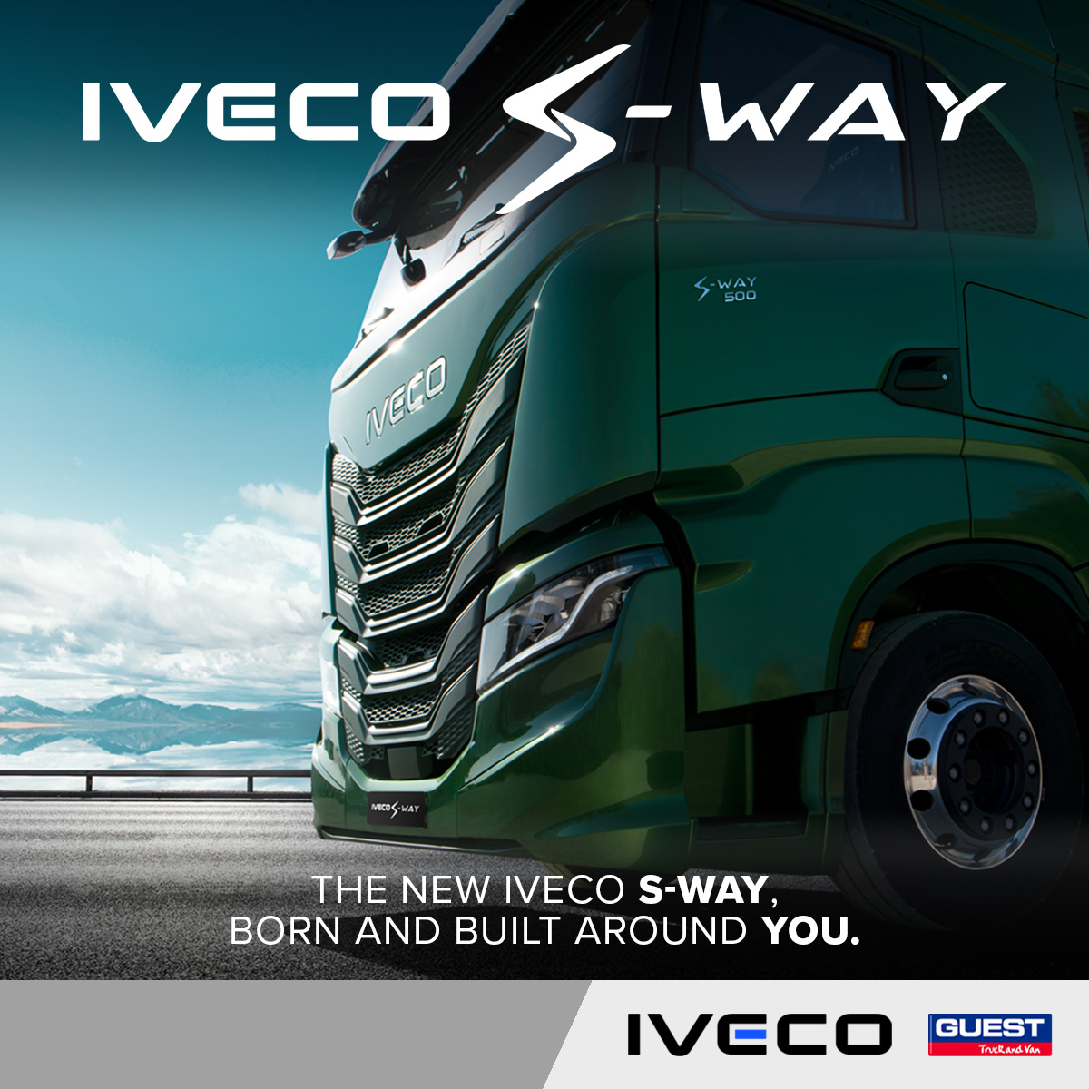 The IVECO S-WAY born and built around you and your business.
Call our sales team on 0121 553 2737 or visit guests.co.uk/brands/iveco-d… to find out more. 

#GuestMotorGroup #IVECO #CommercialVehicle #SWAY