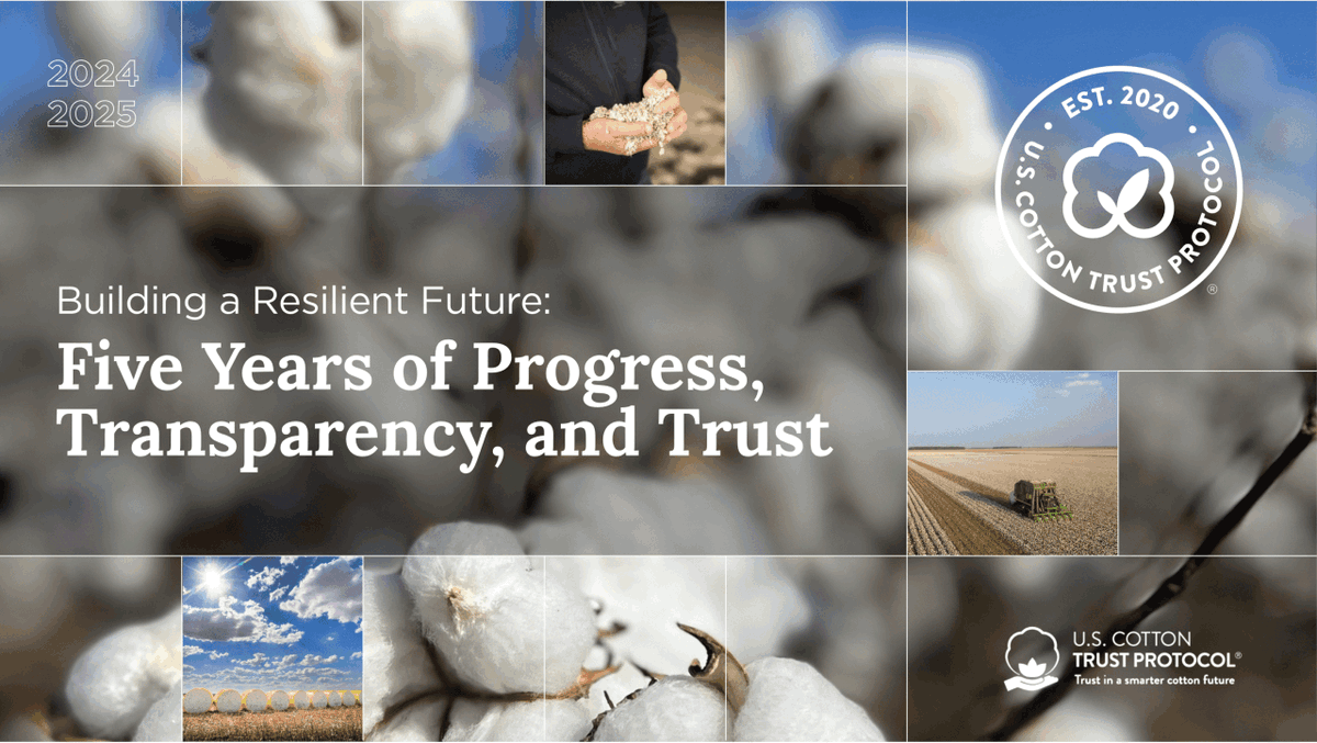 Learn how the <a href="/trustuscotton/">U.S. Cotton Trust Protocol</a> Cotton Trust Protocol has grown in just five years. Interview with <a href="/NCottonCouncil/">NatlCottonCouncil</a>  VP of council operations Marjory Walker
agwired.com/2026/01/26/cot…