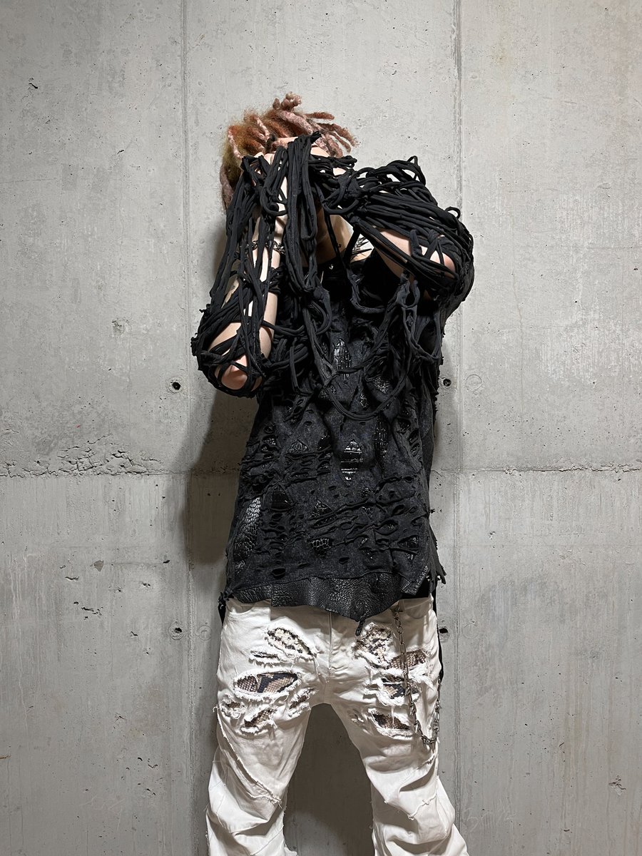 atmoxhere's tweet photo. INSOMNIA MUTANT TEE [BUFFED] (SUPPLY) #rickowens #archivefashion #mutant https://t.co/3Y5Cue0Zkm