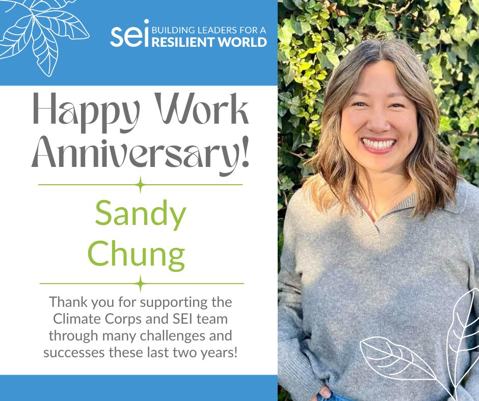 Over the last 2 years, Sandy Chung has approached her work with sharp logic and a deep understanding of human systems. Her calm, steady leadership keeps us focused, and her witty, ironic sense of humor brings vital warmth and human connection to our team. Congratulations, Sandy!
