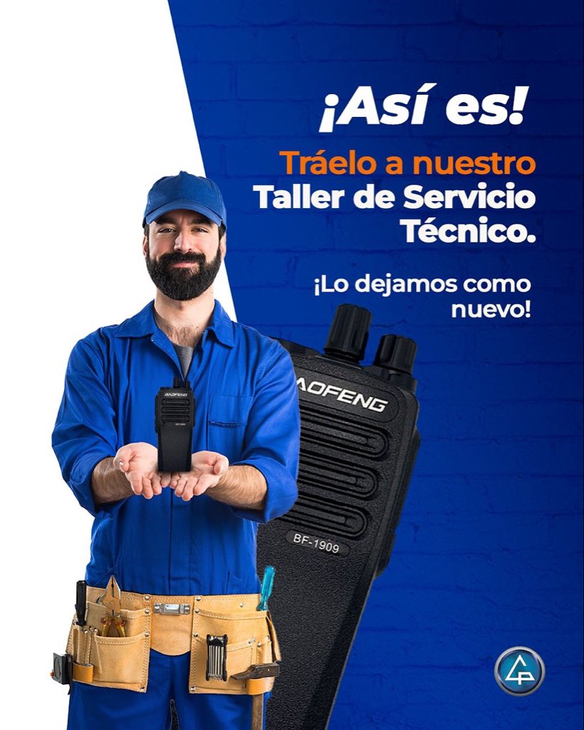 🤔¿Se dañó tu radio?

¡Nosotros lo reparamos!

👉En nuestro taller, técnicos especializados revisan, diagnóstican y reparan cualquier falla en tu equipo.

¡No sigas sufriendo por las fallas en tu radio y repáralo con nosotros!

#radio  #comunicación #reparaciones #taller #técnico