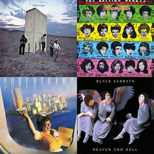 musicalvagabond's tweet image. which of these albums do you like most? 🎶🎹🎸🎤🥁🎷
#TheWho #TheRollingStones #Supertramp #BlackSabbath 
1971, 78, 79, 80
