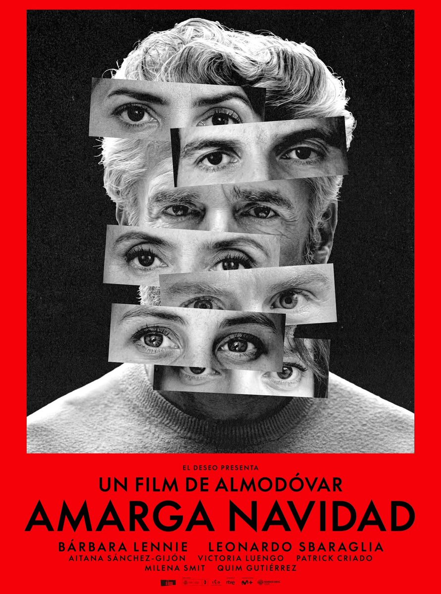 Mira el póster de "Amarga Navidad", la nueva película de Pedro Almodóvar. #AmargaNavidad - 28 de mayo, solo en cines.