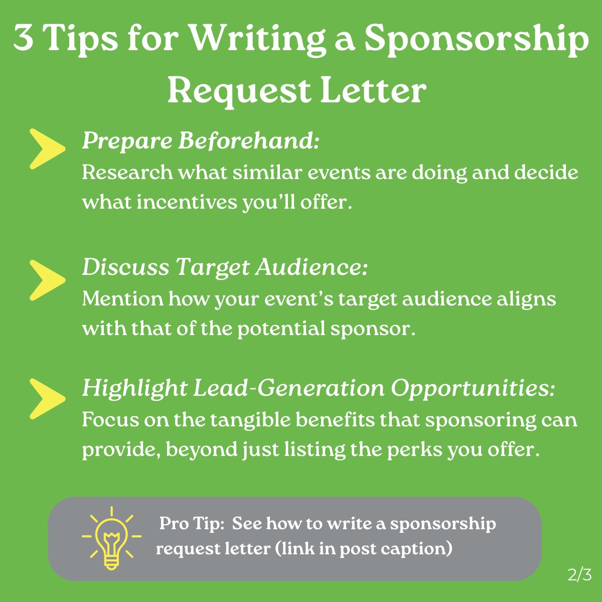 WhovaSupport's tweet image. Want to land more event sponsors? 🤝 Here's a quick guide on how to write a request letter that actually gets a response: whova.com/blog/write-spo…

#EventManagement #Sponsors #EventPlanning