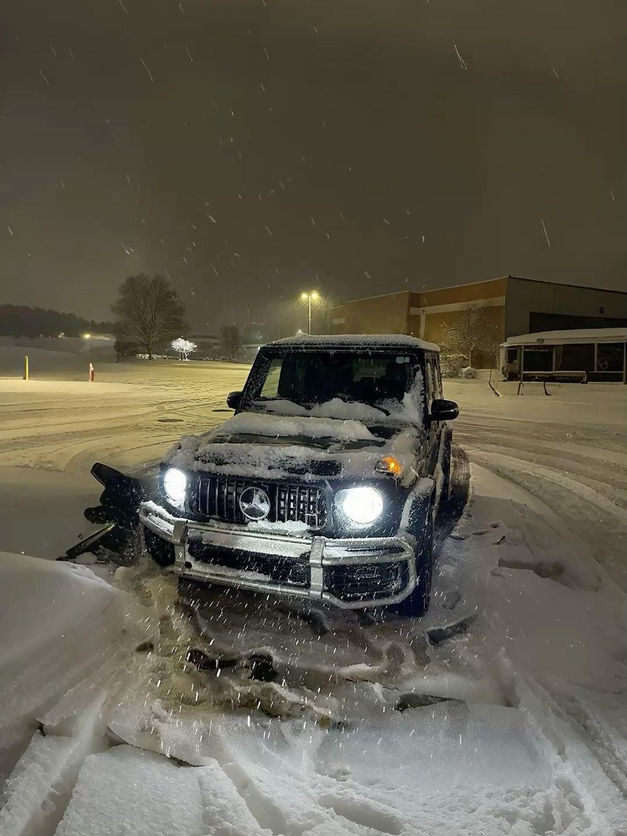 Playing in the snow