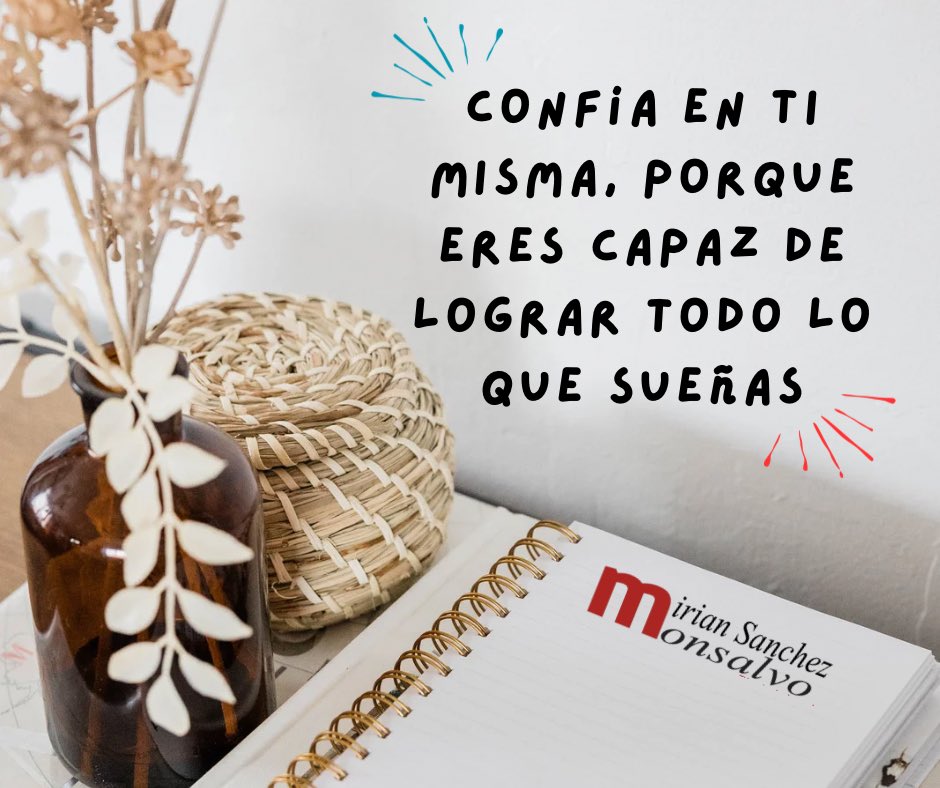 MirianSanMon's tweet photo. A veces lo único que necesitas es recordarte esto: eres capaz.
De aprender, de insistir, de reinventarte y de lograrlo. 🤍
#EresCapaz #CreeEnTi https://t.co/UhVjlXGUCS