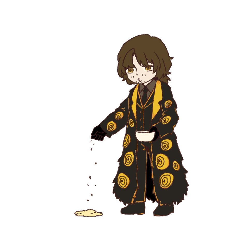 heiertu_'s tweet photo. #Limbus_Company 
敲敲饭盆，glgl衣服上的眼球鸟群就会十分壮观地飞来 https://t.co/rjs3uDEnMD