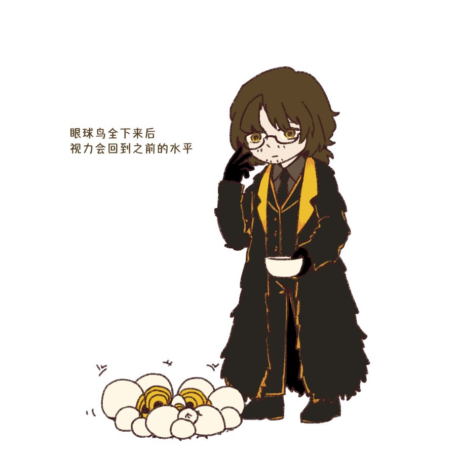 heiertu_'s tweet photo. #Limbus_Company 
敲敲饭盆，glgl衣服上的眼球鸟群就会十分壮观地飞来 https://t.co/rjs3uDEnMD