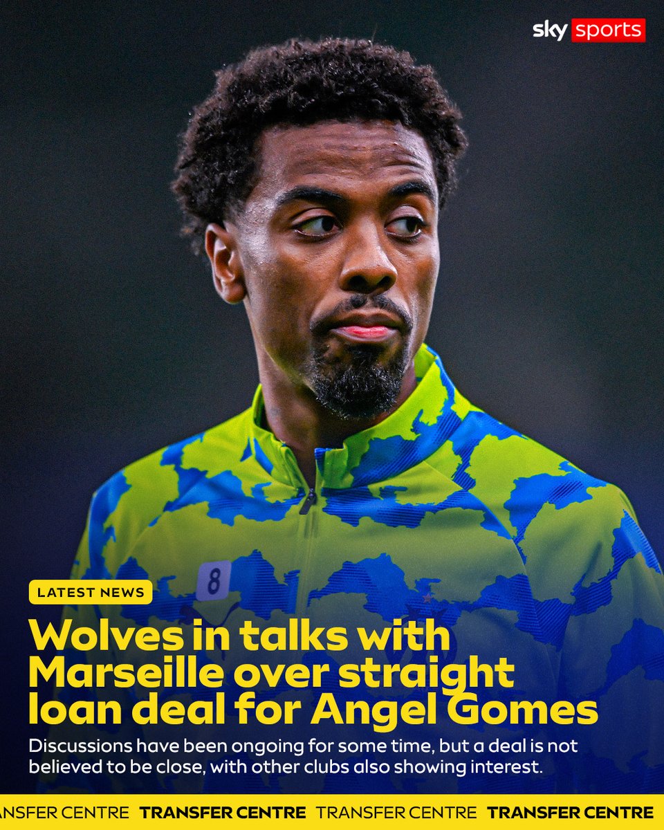 Wolves are in talks with Marseille over a straight loan deal for Angel Gomes! 🚨🐺