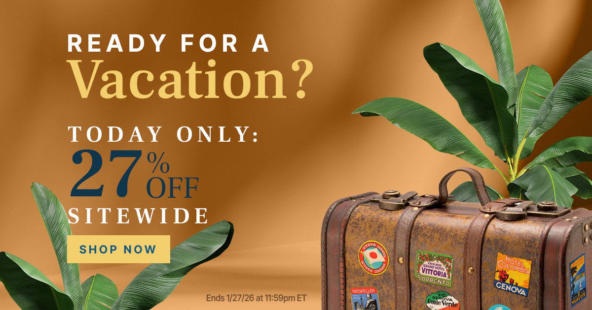 Vacation Planning Day is here, and we’re bringing the island mindset with it.

Today only, enjoy 27% off sitewide on sun-ready essentials—from sun care and UV hats to polarized sunglasses and SPF lip balm. 

Everything you need to stay protected, relaxed, and ready for wherever