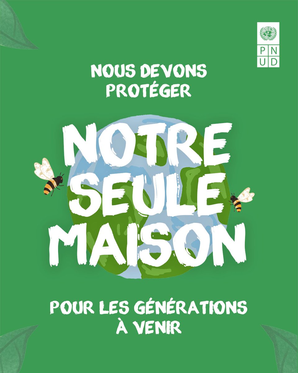 pnudfr's tweet photo. Nous n’avons qu’une seule planète. 🌍

Chaque choix compte. Et ce sont souvent les petites actions, aujourd'hui, qui feront la plus grande différence demain.

#Agissons https://t.co/vahERacj26