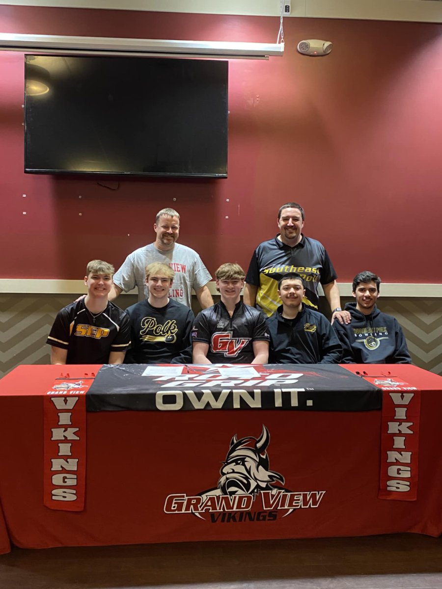 SEPRAMSBowling's tweet photo. Huge congrats to Keegan Steingrabe on his commitment to Grand View. Best of luck as you continue your academic and bowling career!!! https://t.co/T84T3jTSu9