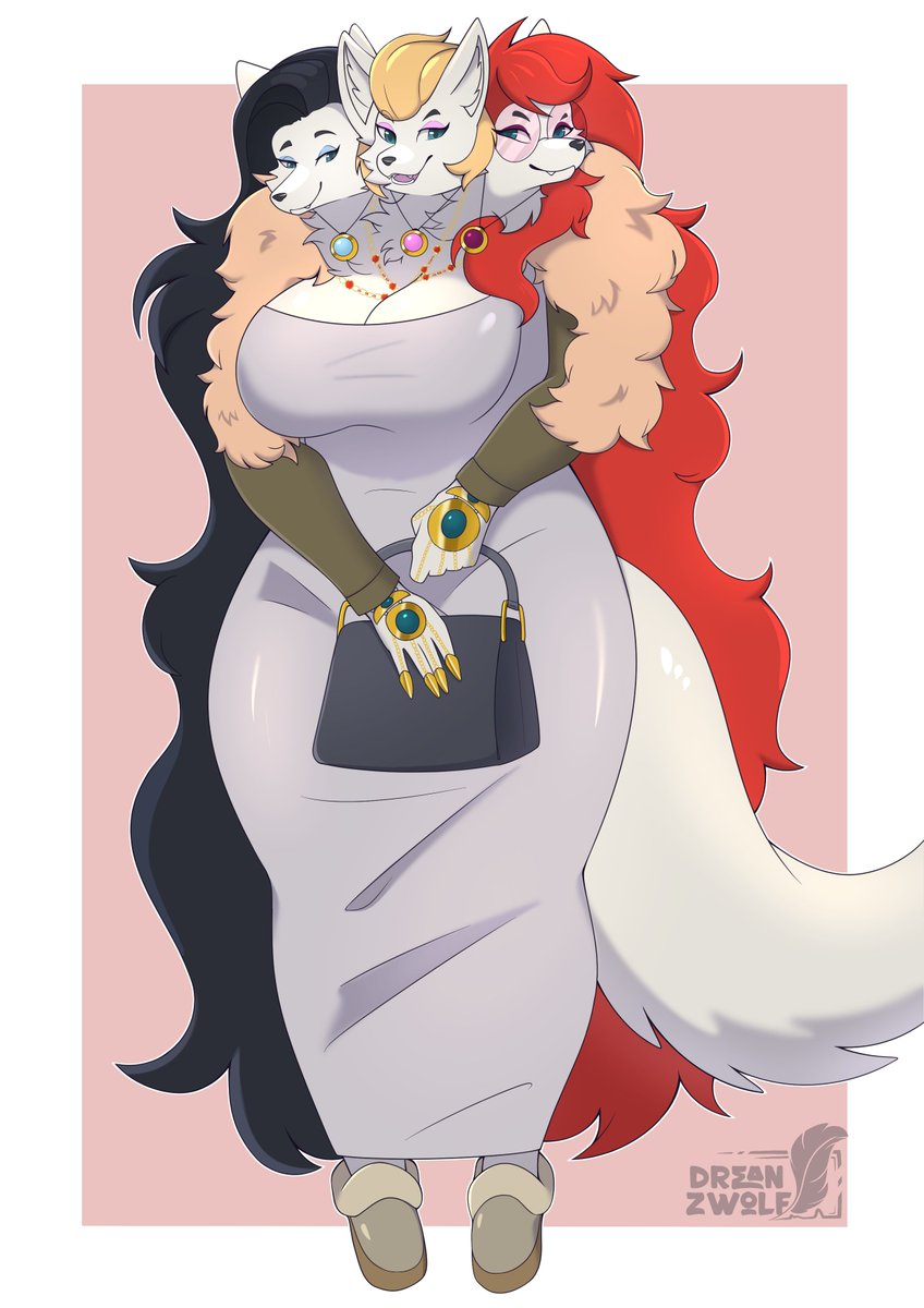 Cerberus Commision for <a href="/Tabriennafancam/">Gabbi 🖤 Tabby 💛 & Janine 💖</a>