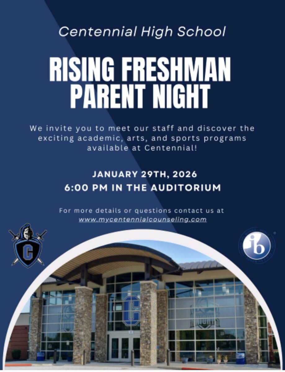 Centennial High School tweet media