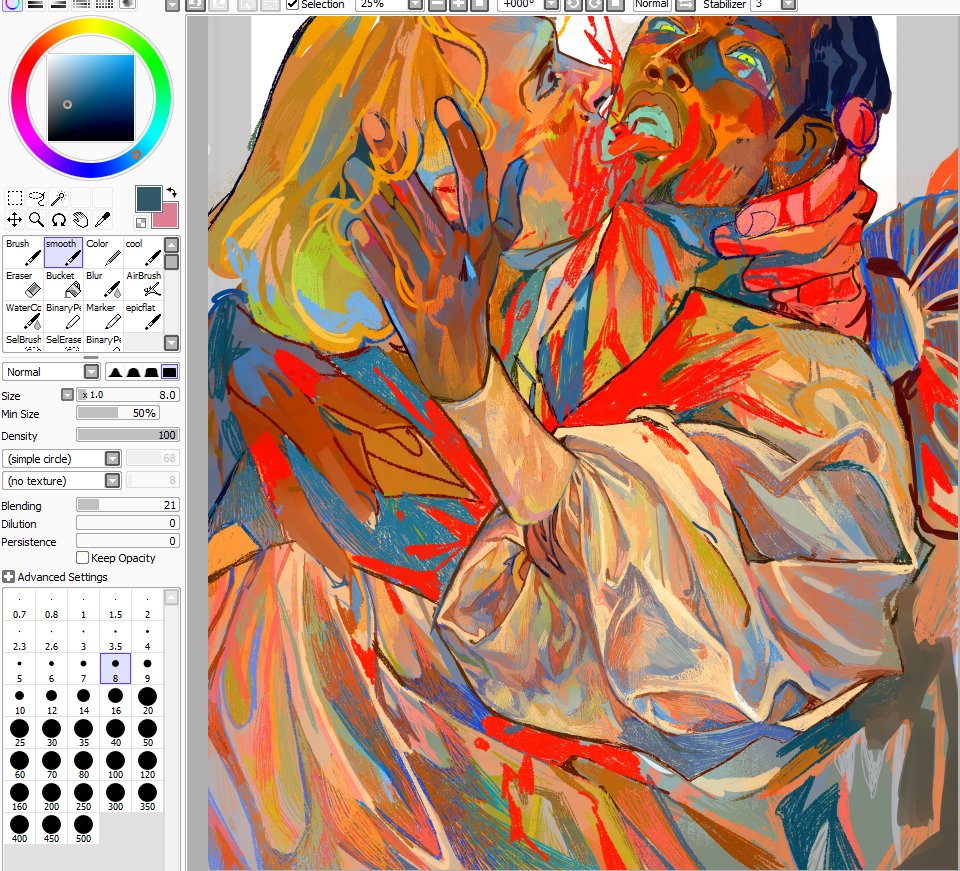 splatbones's tweet image. blood cw ! wip :  D print for ncv!