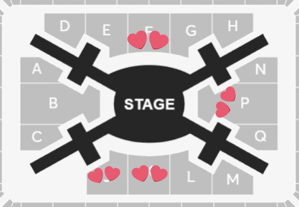 Hello everyone🫶Due to a scam experience during  previous tour, I’m being extra careful this time and hoping to connect with ARMYs who may be selling North America concert tickets. Pricing is negotiable, and I’m primarily looking for the sections shown in the image.

If you have