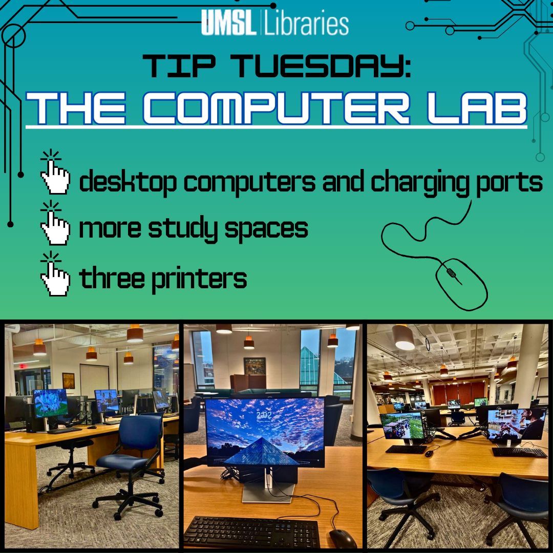 UMSL Libraries tweet media