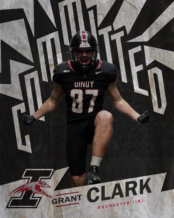 Grant_clark31's tweet photo. Blessed to announce my commitment to @UIndyFB! Pumped about the opportunity and ready to get to work!! @KeeversChris @CoachCHendricks @CoachTGerhard @CoachBlackmon50 @coachburke89 @Coach_JBivens @jeffbowens9 @ZebraAD1 @IndianaPreps @ValTsports https://t.co/8y1Xnhbc27