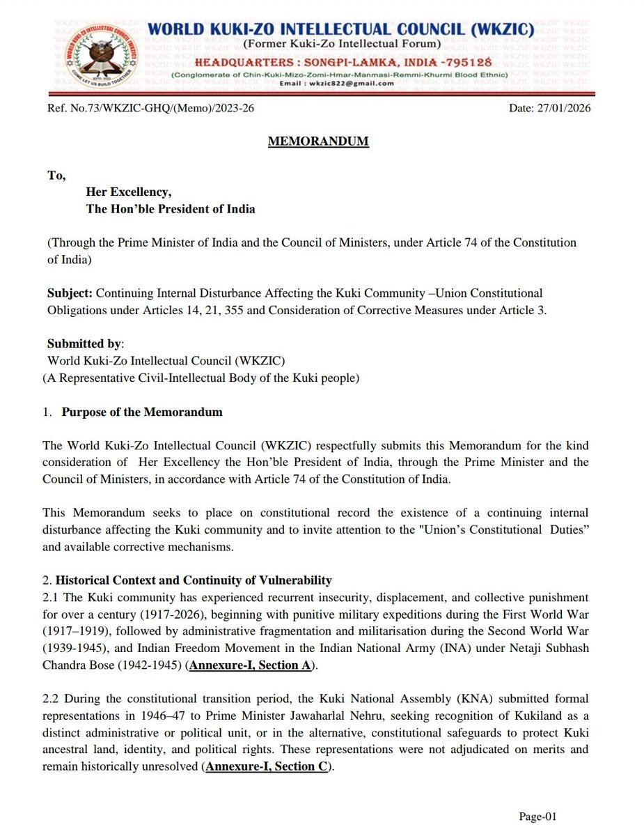 WORLD KUKI-ZO INTELLECTUAL COUNCIL (WKZIC) tweet media