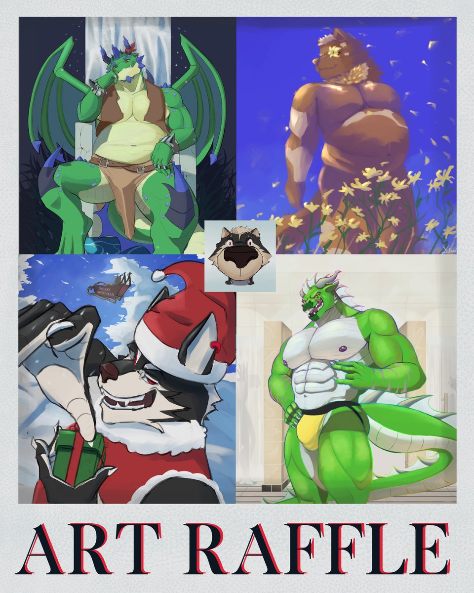 HEYYY GUYS,  i think it's time for me doing something different, so what about an ART RAFFLE?

To enter: 
✨follow  
✨like or rt
✨you can coment too with your sona/oc

Ends this friday 30th