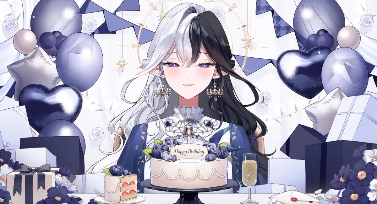 昨日撮った写真です🎂🤍

いっぱいのハッピーバースデーコメントやDM、
とっても嬉しい！ありがとうございます(˶ㅇᗜㅇ˶) ⑉♥

カバー曲も出せて、バスディー配信もできて、
あったかい、素敵な生誕祭でした。

今年の私もよろしくお願いします！
#Eileennoir #Birthday