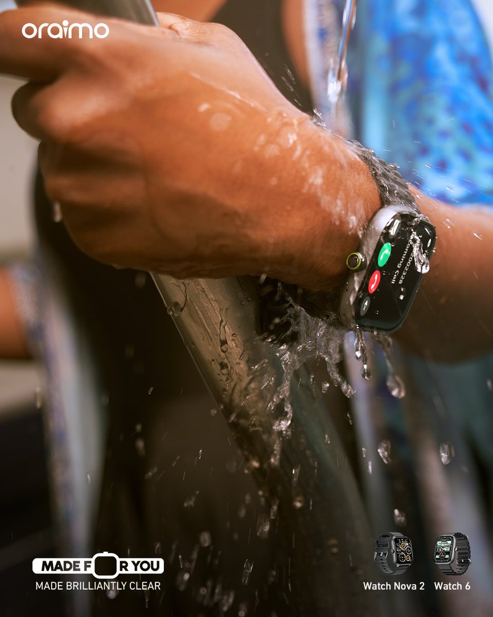 GlowMoist's tweet image. While Apple Watches set the standard globally, oraimo smartwatches are designed specifically for Nigerian life, power, durability, and value in one. #MadeForYou