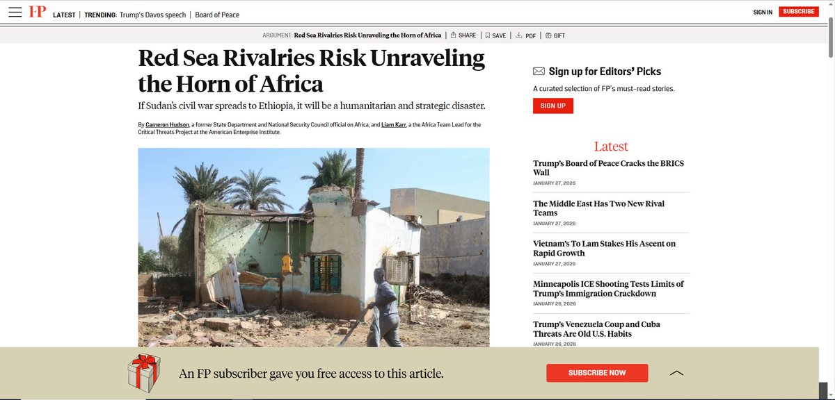 liam_karr's tweet image. The UAE has likely turned to Ethiopia as its next front for the RSF in Sudan, especially with supply lines via Chad, Libya, &amp;amp; Somalia under pressure.

This is a recipe for disaster, given current Red Sea tensions, &amp;amp; could pull Egypt, Eritrea, &amp;amp; Saudi Arabia deeper into Sudan.🔗⬇️