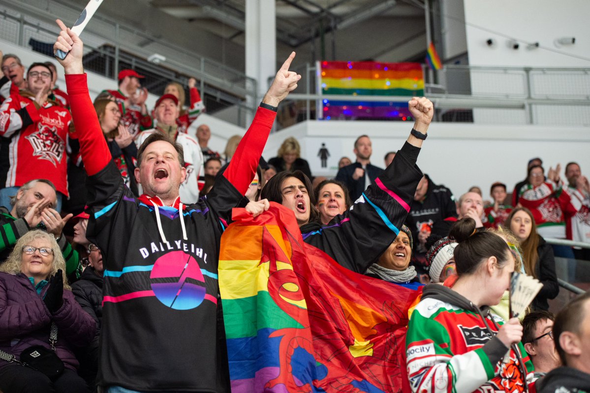 cardiffdevils's tweet image. 🌈  𝟱 𝗗𝗔𝗬𝗦 𝗧𝗢 𝗚𝗢 🌈 

Our annual Pride Game is almost here—celebrating love, inclusivity, and being exactly who you are

🏒 1st February vs Nottingham Panthers