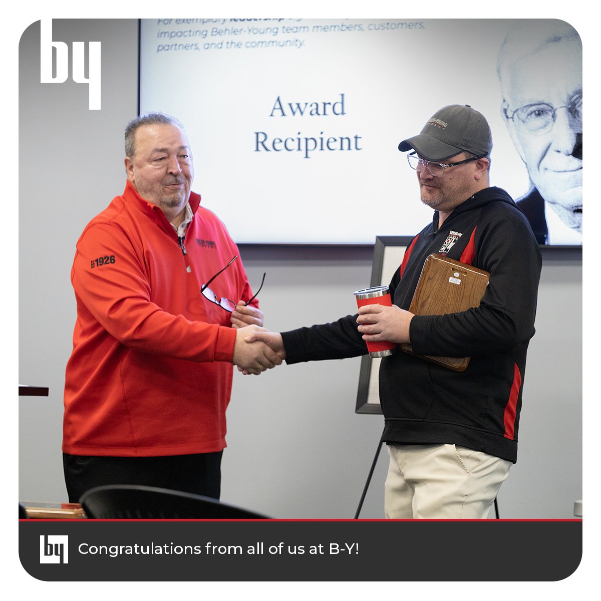 Congratulations Brandon Bigorowski!
2025 Brig Young Award Recipient

Brandon is the first one to respond to calls and emails not just from customers but from other B-Y team members as well.  He quickly takes care of customer issues, and has been a great addition to the team.