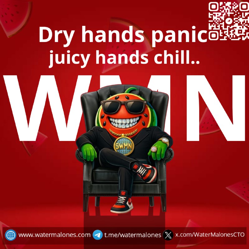 Weak hands react.
Strong hands relax.
If you’re holding $WMN,
you already know the outcome 🍉🔥

Website: watermalones.com

#WMN #WMNArmy #WMNCommunity #Crypto #CryptoMeme #BuyTheDip #Contest #meme