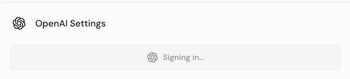 _orcaman's tweet photo. While you can bring your own key to @openwork_ai (it stays on your computer in a secure location), some users find it more convenient to login with their @OpenAI account instead.

This way, you do not need to provide your OpenAI API key to openwork, and you can leverage any plans or discounts that may be associated with your account.

Cheers to our friends at OpenAI for supporting this!