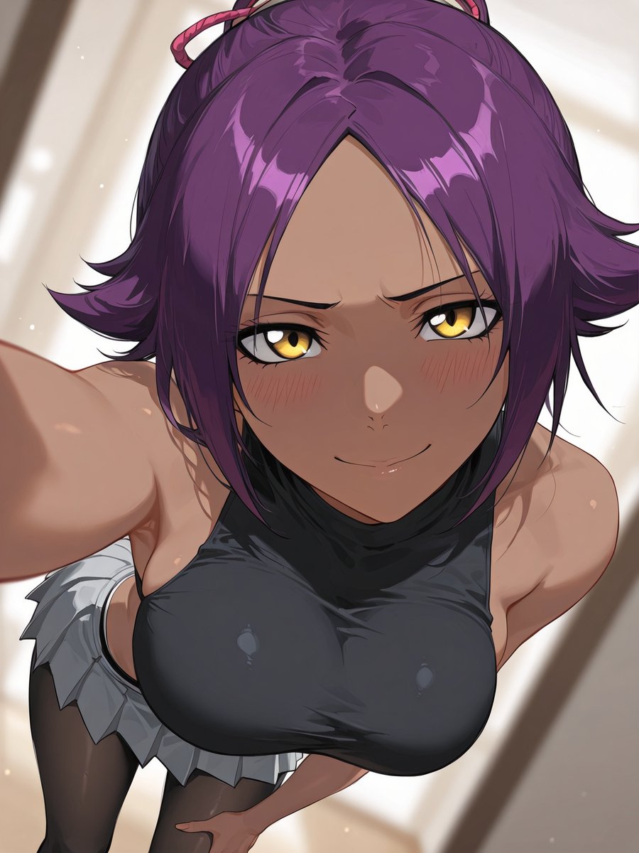 Pitophee's tweet photo. Yoruichi Shihouin ✨ from Bleach https://t.co/Mtna9fzaDB