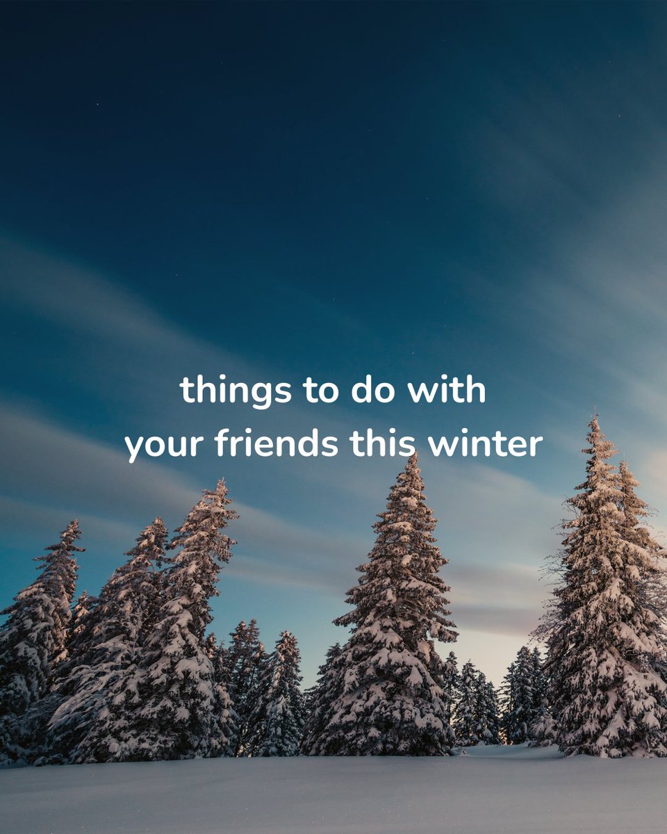 kabtweet's tweet photo. Winter motivation can be… tricky 😅❄️Short days, cold temps, and the couch calling your name.
If you need a little inspiration, we’ve got you covered. ✨
Swipe for simple ways to enjoy winter with friends—blankets strongly suggested.
#KeepAmericaBeautiful #DoBeautifulThings https://t.co/rUlE70bEXZ