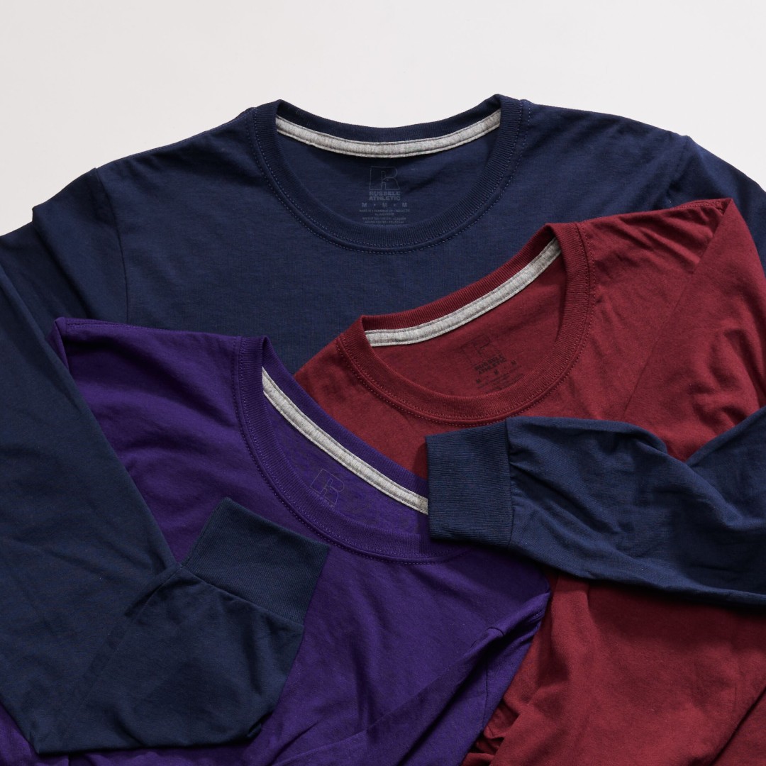 RussellB2B's tweet photo. Where the season starts.
Dependable cotton long sleeves for preseason orders and everyday performance. https://t.co/Sp7tfDatsc