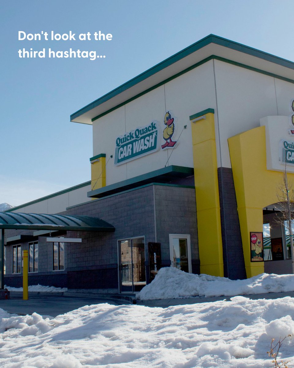 quickquack's tweet image. 💚

#QuickQuack  #CleanCarClub #StartTheNewYearOffRightWithACleanCarBestie #CarWashNearMe #CarWash