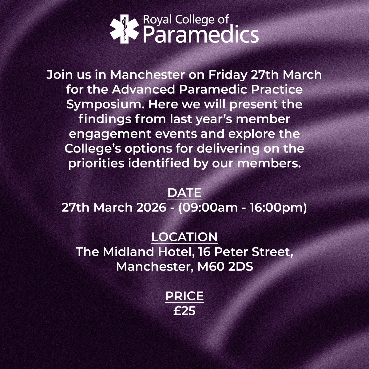 Royal College of Paramedics tweet media