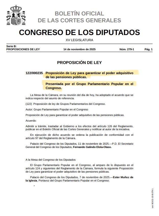NunezFeijoo's tweet image. El Gobierno quería que los mayores eligieran entre su pensión y su casa. El PP cree que tienen derecho a las dos cosas, y la mayoría del Congreso también. 

Sánchez tiene nuestra proposición de ley para subir las pensiones registrada desde noviembre. 

Que tramite este tema en…